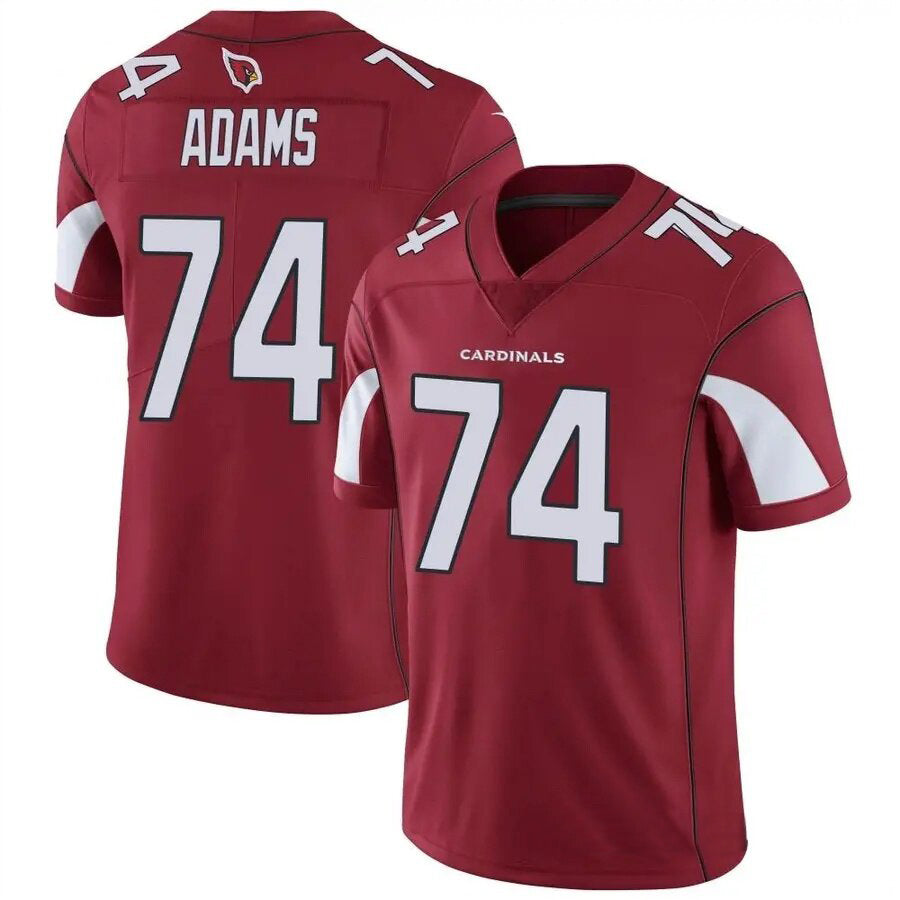 A.Cardinals #74 Isaiah Adams Player Red Game BALCE Stitched Jerseys