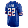 B.Bills #22 Ray Davis Player Royal Home Game BALCE Stitched Jerseys