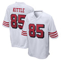 SF.49ers #85 George Kittle Player White Limited Home Game BALCE Stitched Jerseys