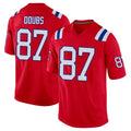 NE.Patriots #87 Romeo Doubs Player Red Home Game BALCE Stitched Jerseys