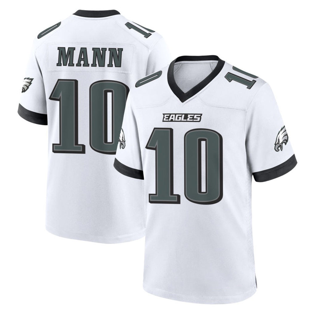 P.Eagles #10 Braden Mann Player White Game Home BALCE Stitched Jerseys