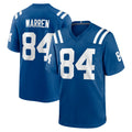 IN.Colts #84 Tyler Warren Player Royal Home Game BALCE Stitched Jerseys