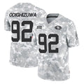 SF.49ers #92 Osa Odighizuwa Player Arctic Camo Limited Salute To Service Home Game BALCE Stitched Jerseys