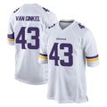 M.Vikings #43 Andrew Van Ginkel Player White Home Game BALCE Stitched Jerseys