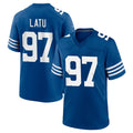 IN.Colts #97 Laiatu Latu Player Royal Limited Home Game BALCE Stitched Jerseys