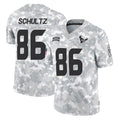 H.Texans #86 Dalton Schultz Player Arctic Camo Salute To Service Limited Game BALCE Stitched Jerseys