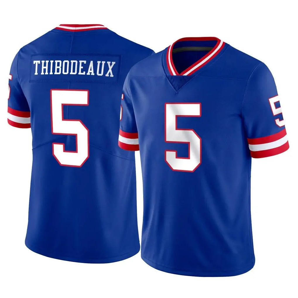 NY.Giants #5 Kayvon Thibodeaux Player Royal Classic Vapor Home Game BALCE Stitched Jerseys
