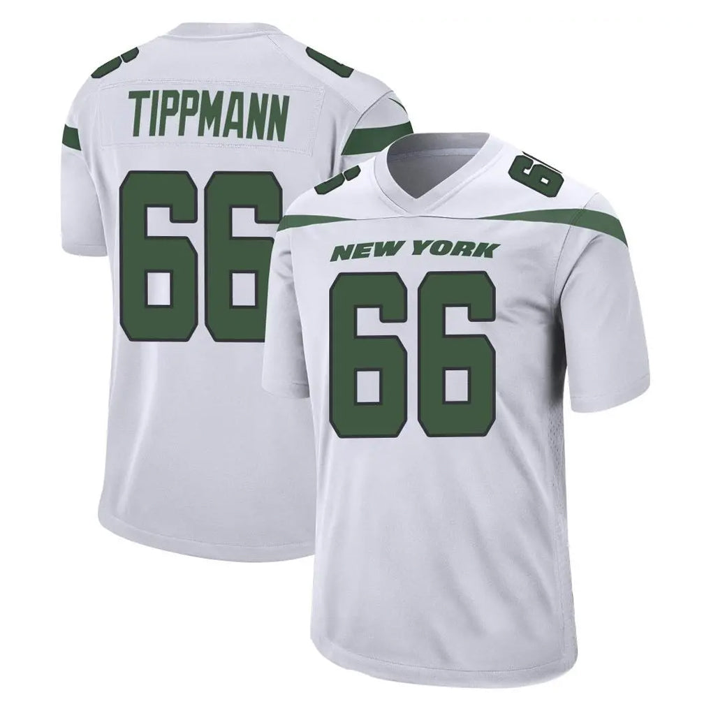 NY.Jets #66 Joe Tippmann Player White Spotlight Home Game BALCE Stitched Jerseys