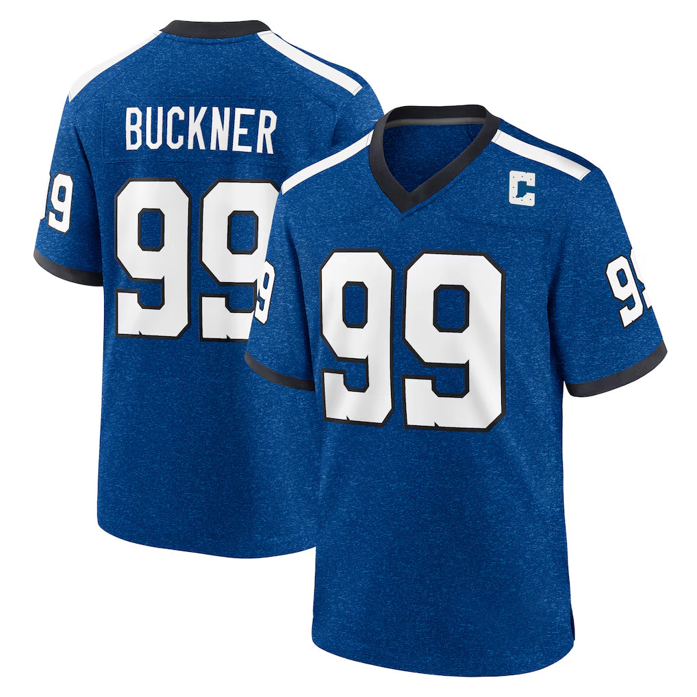 IN.Colts #99 DeForest Buckner Player Royal Alternate Indiana Nights Home Game BALCE Stitched Jerseys