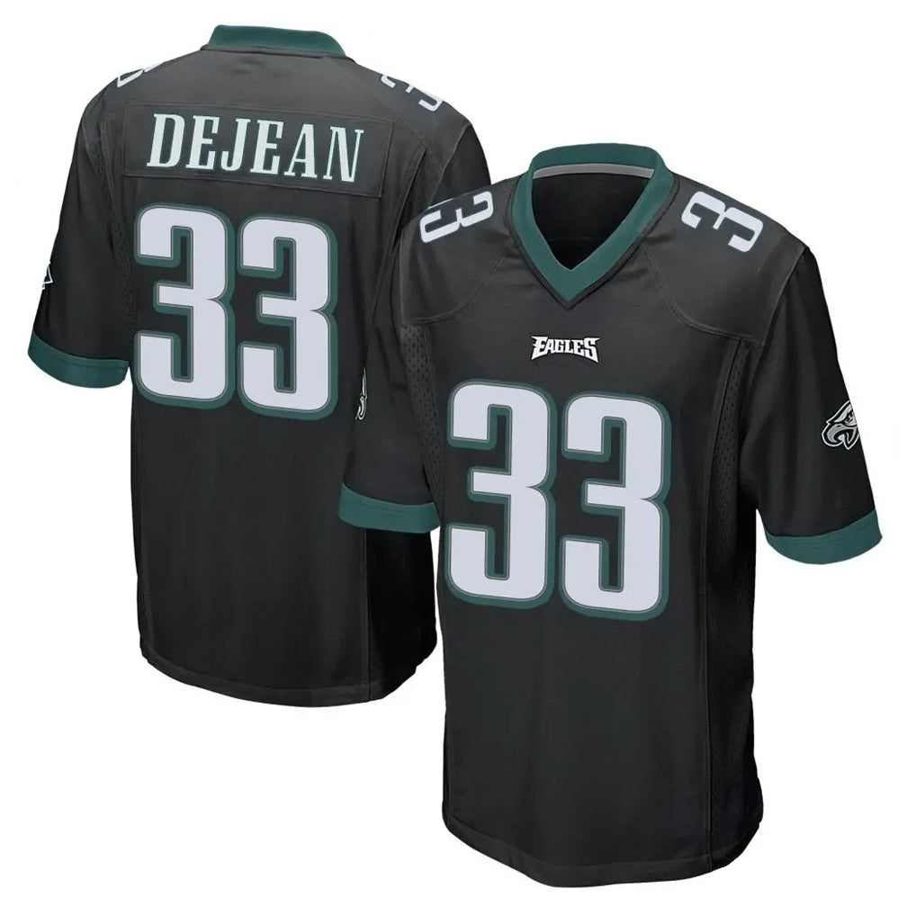 P.Eagles #33 Cooper DeJean Player Black Home Game BALCE Stitched Jerseys