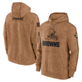 C.Browns ## Browns Blank Player Brown Salute to Service Pullover Hoodie Limited BALCE Stitched Jerseys