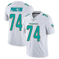 M.Dolphins #74 Kadyn Proctor Player White Limited Vapor Untouchable Home Game BALCE Stitched Jerseys