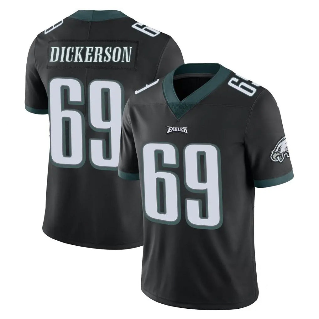 P.Eagles #69 Landon Dickerson Player Black Limited Vapor Untouchable Home Game BALCE Stitched Jerseys