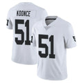 LV.Raiders #51 Malcolm Koonce Player White Limited Vapor Untouchable Home Game BALCE Stitched Jerseys