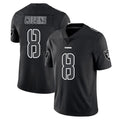 LV.Raiders #8 Kirk Cousins Player Black Limited Black Impact Home Game BALCE Stitched Jerseys