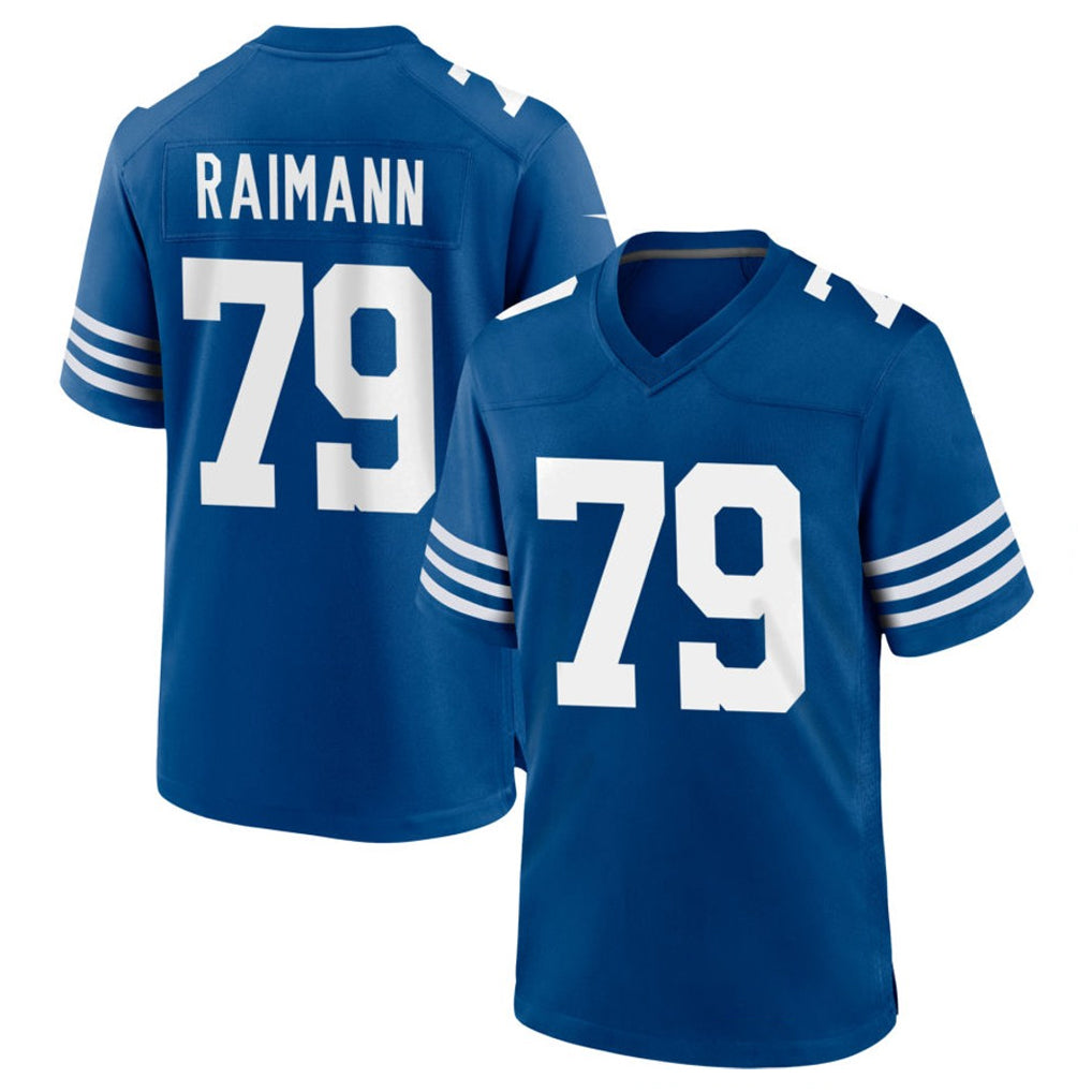 IN.Colts #79 Bernhard Raimann Player Royal Limited Home Game BALCE Stitched Jerseys