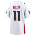 A.Falcons #11 Jalon Walker Player White Home Game BALCE Stitched Jerseys