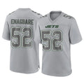 NY.Jets #52 Kingsley Enagbare Player Gray Limited Atmosphere Fashion Home Game BALCE Stitched Jerseys