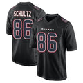H.Texans #86 Dalton Schultz Player Black Fashion Home Game BALCE Stitched Jerseys