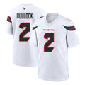 H.Texans #2 Calen Bullock Player White Home Game BALCE Stitched Jerseys