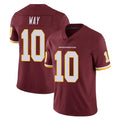 W.Commanders #10 Tress Way Player Burgundy Limited Team Color Vapor Untouchable Home Game BALCE Stitched Jerseys