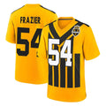 P.Steelers #54 Zach Frazier Player Gold Limited 1933 Throwback Home Game BALCE Stitched Jerseys