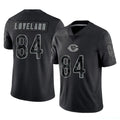 C.Bears #84 Colston Loveland Player Black REFLECTIVE Limited Game BALCE Stitched Jerseys
