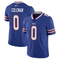 B.Bills #0 Keon Coleman Player Royal Vapor Untouchable Limited BALCE Stitched Jerseys