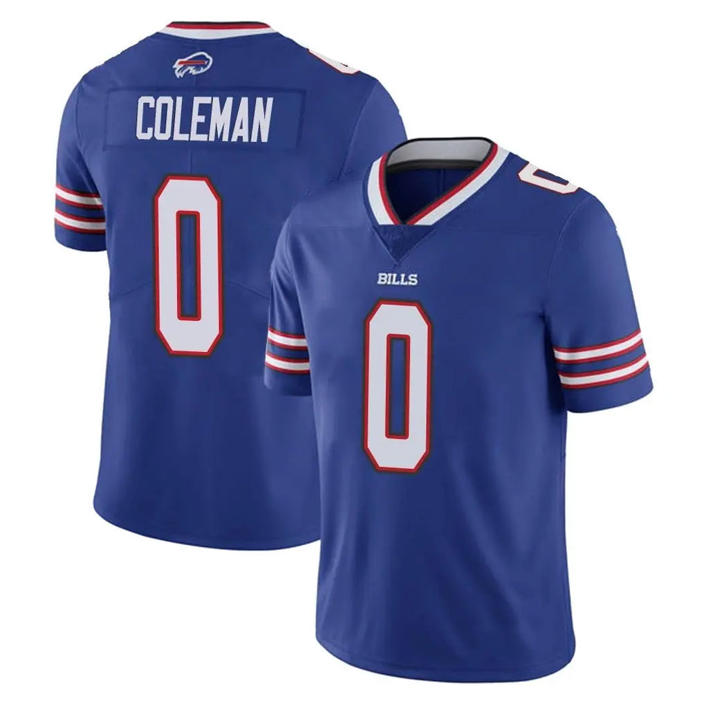 B.Bills #0 Keon Coleman Player Royal Vapor Untouchable Limited BALCE Stitched Jerseys