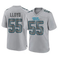 C.Panthers #55 Devin Lloyd Player Gray Atmosphere Fashion Game BALCE Stitched Jerseys