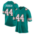 M.Dolphins #44 Chop Robinson Player Aqua Alternate Home Game BALCE Stitched Jerseys