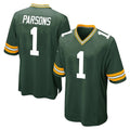 GB.Packers #1 Micah Parsons Player Green Home Game BALCE Stitched Jerseys