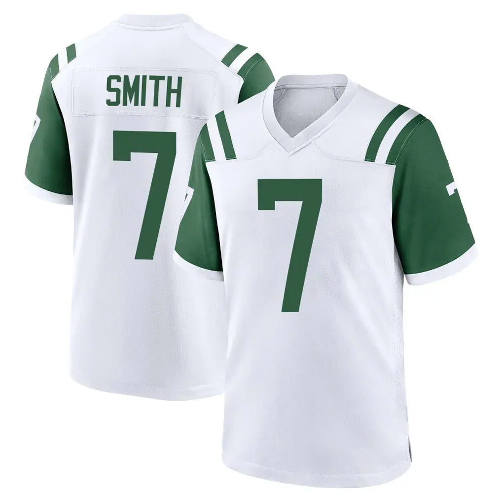 NY.Jets #7 Geno Smith Player White Classic Home Game BALCE Stitched Jerseys