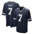 D.Cowboys #7 Rashan Gary Player Navy Home Game BALCE Stitched Jerseys
