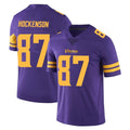 M.Vikings #87 T.J. Hockenson Player Purple Limited Color Rush Home Game BALCE Stitched Jerseys