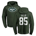 NY.Jets #85 Mason Taylor Player Green LOGO Pullover Hoodies Limited Game BALCE Stitched Jerseys