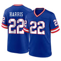 NY.Giants #22 Najee Harris Player Royal Classic Home Game BALCE Stitched Jerseys