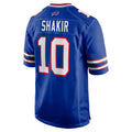 B.Bills #10 Khalil Shakir Player Royal Home Game BALCE Stitched Jerseys