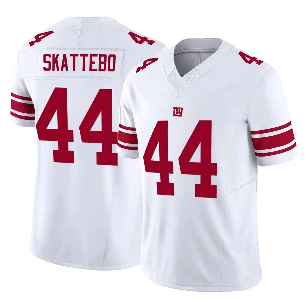 NY.Giants #44 Cam Skattebo Player White Limited Vapor F.U.S.E. Home Game BALCE Stitched Jerseys