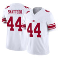 NY.Giants #44 Cam Skattebo Player White Limited Vapor F.U.S.E. Home Game BALCE Stitched Jerseys