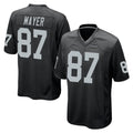 LV.Raiders #87 Michael Mayer Player Black Home Game BALCE Stitched Jerseys