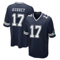 D.Cowboys #17 Brandon Aubrey Player Navy Home Game BALCE Stitched Jerseys