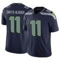 S.Seahawks #11 Jaxon Smith-Njigba Player Navy Limited Vapor F.U.S.E. Home Game BALCE Stitched Jerseys