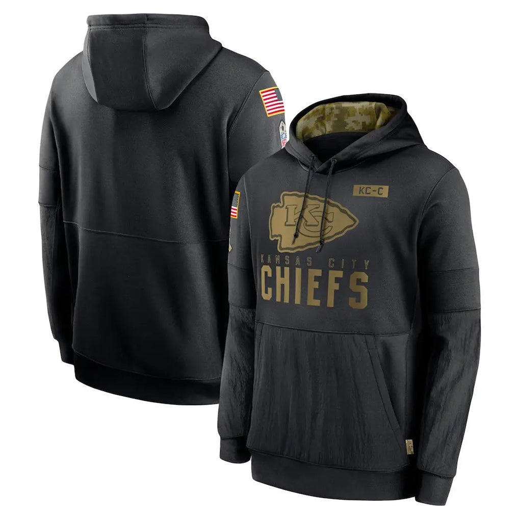 KC.Chiefs ## Chiefs Blank Player Black Salute to Service Hoodies Limited Game BALCE Stitched Jerseys