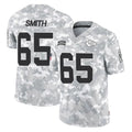 KC.Chiefs #65 Trey Smith Player Arctic Camo Salute To Service Limited Game BALCE Stitched Jerseys