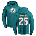 M.Dolphins #25 Tyrel Dodson Player Aqua LOGO Pullover Hoodies Limited BALCE Stitched Jerseys