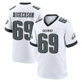 P.Eagles #69 Landon Dickerson Player White Game Home BALCE Stitched Jerseys