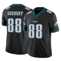 P.Eagles #88 Dallas Goedert Player Black Limited Vapor F.U.S.E. Home Game BALCE Stitched Jerseys