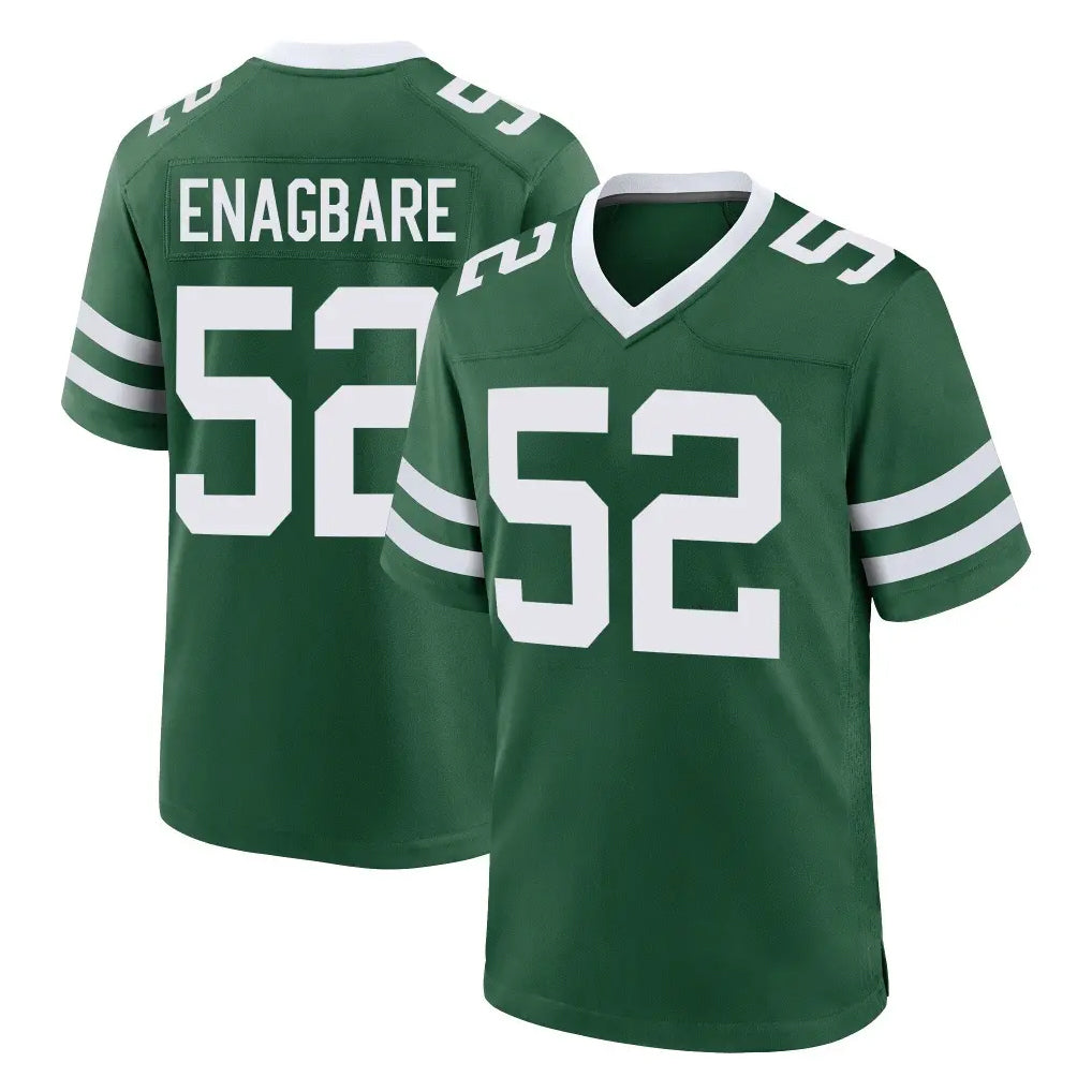 NY.Jets #52 Kingsley Enagbare Player Green Legacy Home Game BALCE Stitched Jerseys