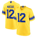 LA.Rams #12 Puka Nacua Player Gold Classic Sol Home Game BALCE Stitched Jerseys
